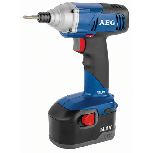 AEG BSS 14 Cordless Impact Driver 6.5mm Hex (14.4 Volt / 2.0Ah ...