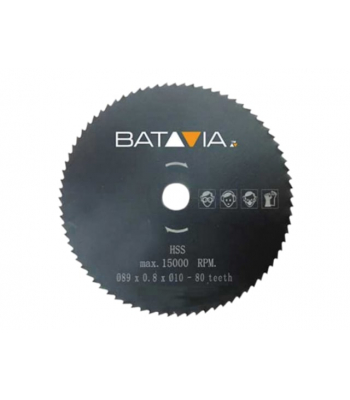 Batavia MADMAXX HSS Saw Blade 89 x 1.2 x 10mm x 80T - Code BAT7061240