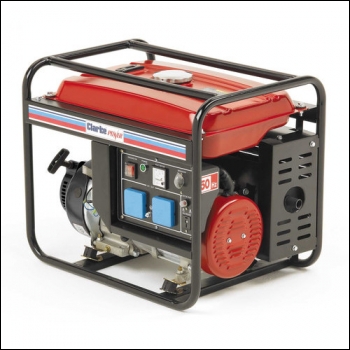 Clarke FG3000 2.8kVA Portable Petrol Powered Generator