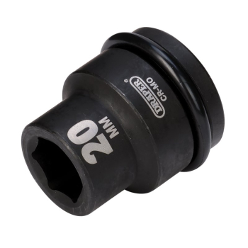 Draper 419-MM Draper Expert Hi-TORQ® Impact Socket, 3/4 inch  Sq. Dr., 20mm - Code: 05001 - Pack Qty 1