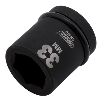 Draper 425-MM Draper Hi-TORQ® Impact Socket, 1 inch  Sq. Dr., 33mm - Code: 05113 - Pack Qty 1