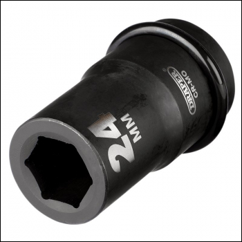 Draper 425D-MM Draper Expert HI-TORQ® 6 Point Deep Impact Socket, 1 inch  Sq. Dr., 24mm - Code: 05139 - Pack Qty 1