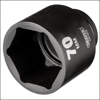 Draper 425D-MM Draper Expert HI-TORQ® 6 Point Deep Impact Socket, 1 inch  Sq. Dr., 70mm - Code: 05159 - Pack Qty 1