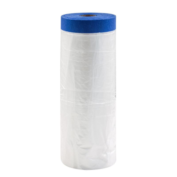 Draper 80349 ROLLINGDOG PAINTERS-SHIELD™ Blue Pretaped Masking Film, 33m x 110cm - Code: 09663 - Pack Qty 1