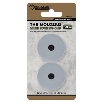 Draper 30110 ROLLINGDOG THE MOLOSSUS™ Roller Cover End Caps, 12-18 inch  (Pack of 2) - Code: 09676 - Pack Qty 1