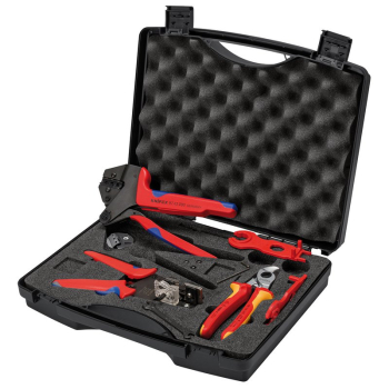 Draper 97 91 04 V02 KNIPEX 97 91 04 V02 Tool Case for Solar Cable Connectors MC4 (Multi-Contact) - Code: 13169 - Pack Qty 1