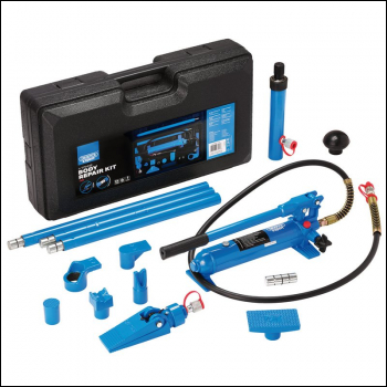 Draper BRKIT4 Draper Expert Hydraulic Body Repair Kit, 4 Tonne (15 Piece) - Code: 13590 - Pack Qty 1