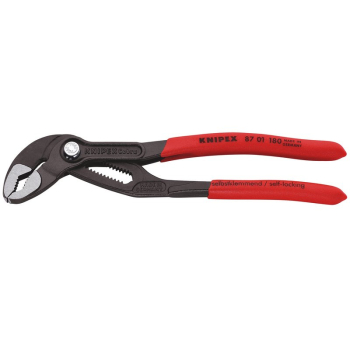 Draper 87 01 180 SBE KNIPEX 87 01 180 Cobra® High-Tech Water Pump Pliers, 180mm - Code: 13758 - Pack Qty 1