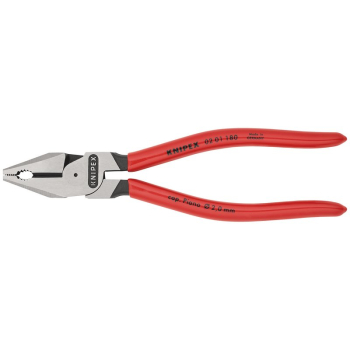 Draper 02 01 180 SB KNIPEX 02 01 180 High Leverage Combination Pliers, 180mm - Code: 19587 - Pack Qty 1