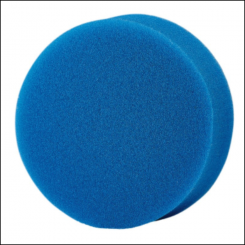 Draper PS80 Glaze or Finishing Pad, 80mm, Blue - Code: 20364 - Pack Qty 1