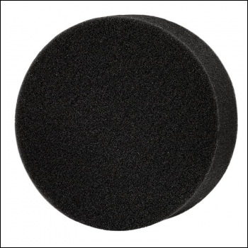 Draper PS80 Finishing Pad, 80mm, Black - Code: 20365 - Pack Qty 1