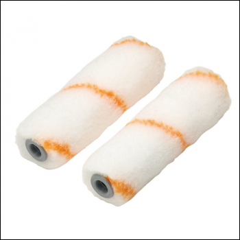 Draper SLEEVE-4PM Medium Pile Polyester Roller Sleeves, 4 inch /100mm (Pack of 2) - Code: 20798 - Pack Qty 24