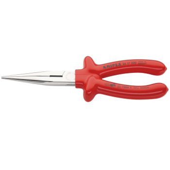 Draper 26 17 200 KNIPEX 26 17 200 VDE Snipe Nose Side Cutting Pliers, 200mm - Code: 21454 - Pack Qty 1