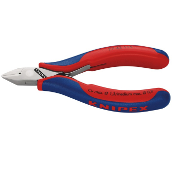 Draper 77 42 115 SB KNIPEX 77 42 115 SB Electronics Diagonal Cutter, 115mm - Code: 27727 - Pack Qty 1