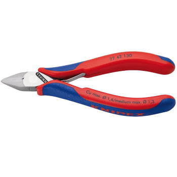 Draper 77 42 130 KNIPEX 77 42 130 Electronics Diagonal Cutter, 130mm - Code: 27729 - Pack Qty 1