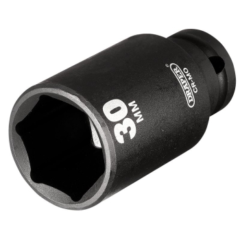 Draper 410D-MM Draper Expert HI-TORQ® Deep Impact Socket, 1/2 inch  Sq. Dr., 30mm - Code: 30870 - Pack Qty 1