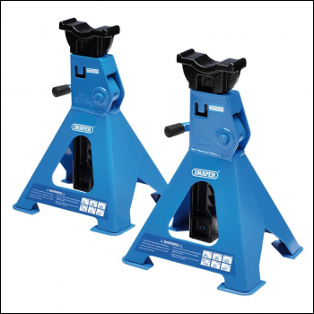 Draper AS3000R Ratcheting Axle Stands, 3 Tonne (Pair) - Code: 30881 - Pack Qty 1