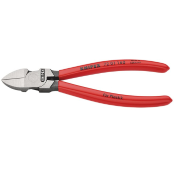 Draper 72 01 160 SB KNIPEX 72 01 160 Diagonal Cutters for plastics plastic coated, 160mm - Code: 34181 - Pack Qty 1