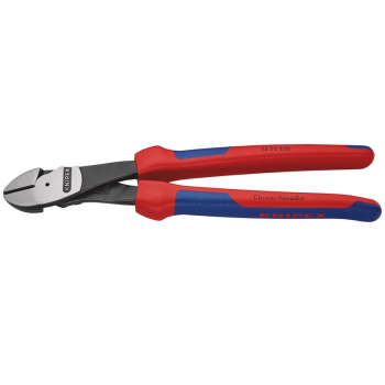 Draper 74 22 250 KNIPEX 74 22 250 High Leverage Diagonal Side Cutter, 250mm - Code: 34605 - Pack Qty 1