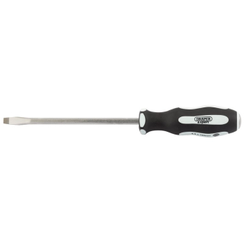 Draper 996/PT 'Pound Thru' Plain Slot Soft Grip Screwdriver, 6.5 x 150mm - Code: 35183 - Pack Qty 1