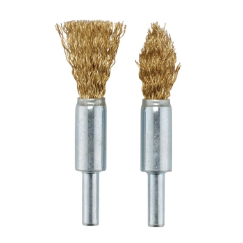 Draper WBSET2 Brassed Steel Crimped Decarb Brush Set (2 Piece) - Code: 41439 - Pack Qty 1