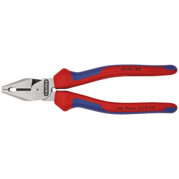 Draper 02 02 180 SB KNIPEX 02 02 180 SB High Leverage Combination Pliers, 180mm - Code: 49172 - Pack Qty 1