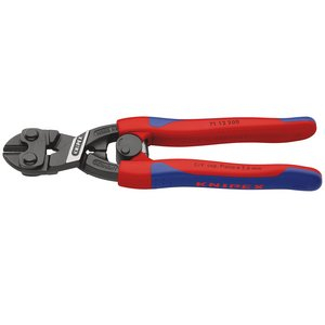 Draper 71 12 200 SB KNIPEX Cobolt® 71 12 200 SB Compact Bolt Cutters with Sprung Handles, 200mm - Code: 49188 - Pack Qty 1