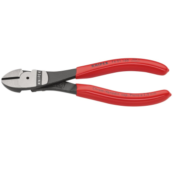 Draper 74 01 160 SB KNIPEX 74 01 160 SB High Leverage Diagonal Cutter, 160mm - Code: 55522 - Pack Qty 1