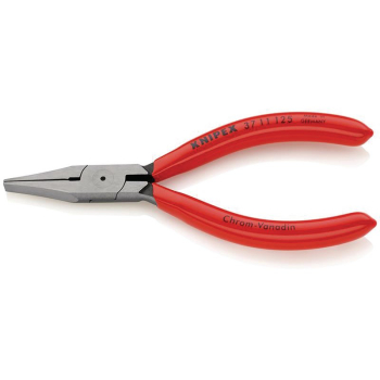 Draper 37 11 125 KNIPEX 37 11 125 Flat Nose Pliers for precision mechanics plastic coated black atramentized, 125mm - Code: 55952 - Pack Qty 1