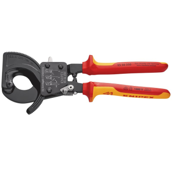 Draper 95 36 250 KNIPEX 95 36 250 VDE Heavy Duty Cable Cutter, 250mm - Code: 57677 - Pack Qty 1