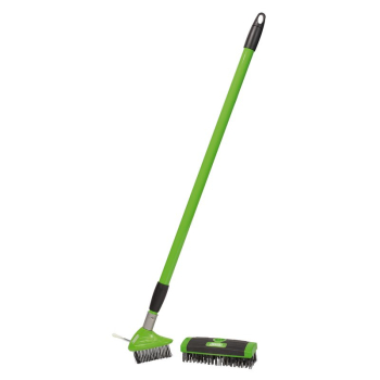 Draper PHWB/SET Paving Brush Set with Twin Heads and Telescopic Handle - Code: 58683 - Pack Qty 1