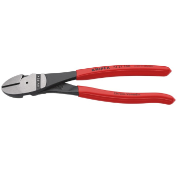 Draper 74 21 200 SB KNIPEX 74 21 200 SB High Leverage Diagonal Cutter, 200mm - Code: 59813 - Pack Qty 1