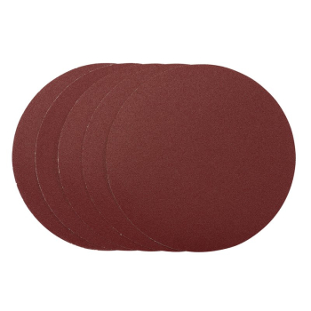 Draper SDPSA200 Sanding Discs, 200mm, PSA, 120 Grit, (Pack of 5) - Code: 63031 - Pack Qty 1