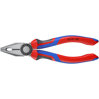 Draper 03 02 180 SBE KNIPEX 03 02 180 SBE Combination Pliers, 180mm - Code: 69574 - Pack Qty 1