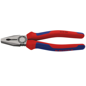 Draper 03 02 200 SBE KNIPEX 03 02 200 SBE Combination Pliers, 200mm - Code: 69575 - Pack Qty 1