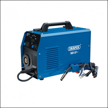 Draper MW160A Gas/Gasless MIG Inverter Multi-Welder Dti, 160A - Code: 70047 - Pack Qty 1