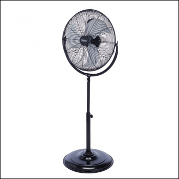 Draper HV18F 230V Pedestal Fan, 18 inch /450mm, 120W - Code: 70429 - Pack Qty 1