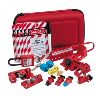 Draper LOK1 Electricians Lockout Kit   - Code: 70940 - Pack Qty 1