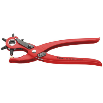 Draper 90 70 220 SBE KNIPEX 90 70 220 SBE Revolving Punch Pliers, 220mm - Code: 87161 - Pack Qty 1