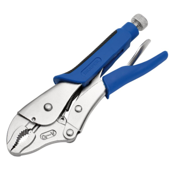 Draper 9006SG Soft Grip Curved Jaw Self Grip Pliers, 220mm - Code: 89124 - Pack Qty 1