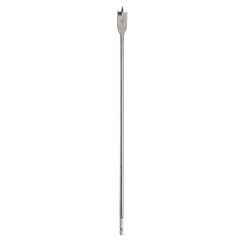 Draper FB100AXL Extra Long Flat Wood Bit, 19 x 400mm - Code: 89998 - Pack Qty 1