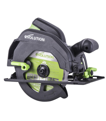 Evolution F165CCSL - 165mm Circular Saw with TCT Multi-Material Cutting Blade (230v)