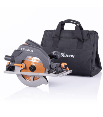 Evolution R185CCSX+ 185mm Circular Saw with TCT Multi-Material Cutting Blade