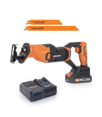 Evolution Cordless R150RCP-Li Reciprocating Saw 18v Li-Ion EXT Inc Multi-Material Blades (Promo)