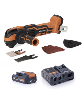 Evolution Cordless R18MLT-Li Multi-Tool 18v Li-Ion EXT With Accessory Kit (PROMO)