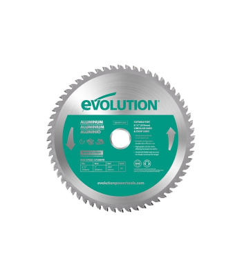 Evolution 210mm Aluminium Cutting 60T TCT Circular Saw Blade to suit S210CCS