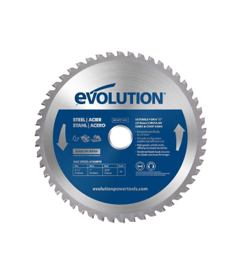 Evolution 210mm Mild Steel Cutting 50T TCT Circular Saw Blade (Promo) to suit S210CCS