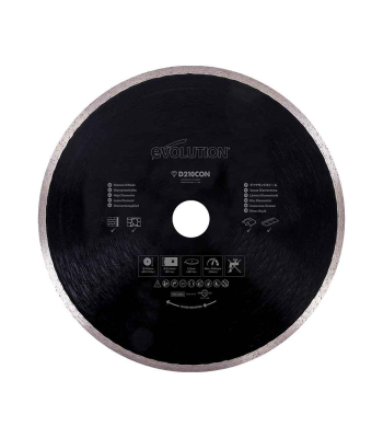 Evolution 210mm Diamond Blade For Mitre Saws to suit R210 + Rage 3 Mitre Saws