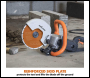 Evolution R255DCT 255mm 10 inch  Electric Disc Cutter Concrete Saw with Premium Diamond Blade