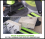 Evolution F255SMS 255mm Sliding Compound Mitre Saw With TCT Multi-Material Cutting Blade (230v)